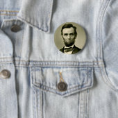 Abraham Lincoln Präsident usa vereinigte Staaten a Button (Beispiel)