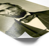 Abraham Lincoln Präsident usa vereinigte Staaten a Fotodruck (Ecke)