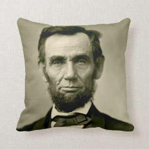 Abraham Lincoln Präsident USA Vereinigte Staaten A Kissen
