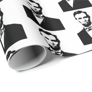 Abraham Lincoln Präsident USA Vereinigte Staaten Geschenkpapier