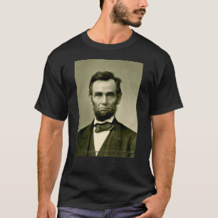 Abraham Lincoln Präsident usa vereinte Staaten Am T-Shirt
