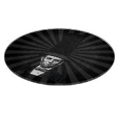 Abraham Lincoln Präsidentieller Mode Statement Schneidebrett (Ecke)