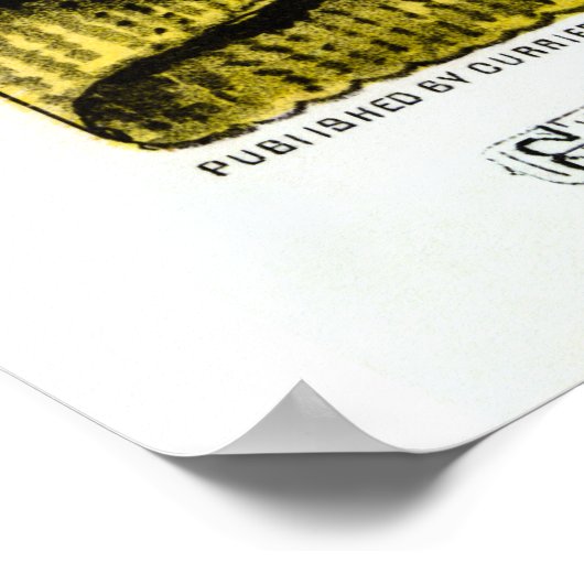 Abraham Lincoln Präsidentschaftskampagne 1864 Poster (Ecke)