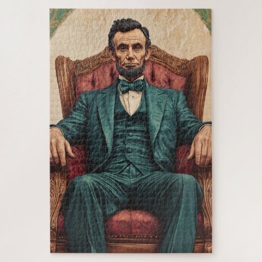 Abraham Lincoln Puzzle (Vertikal)