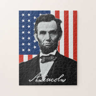 Abraham Lincoln-Puzzlespiel Puzzle