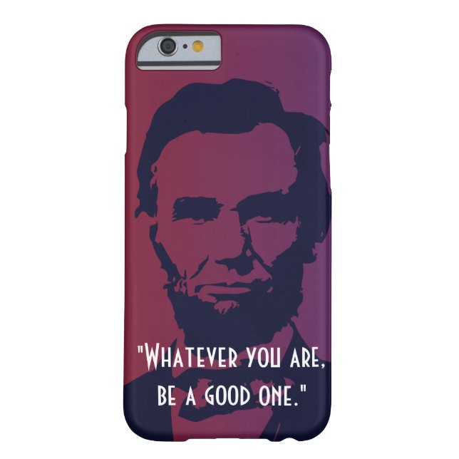 Abraham Lincoln Quotes iPhone 6 Fall Case-Mate iPhone Hülle (Rückseite)