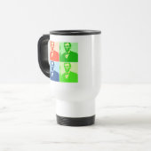 Abraham Lincoln Reisebecher (Vorderseite Links)