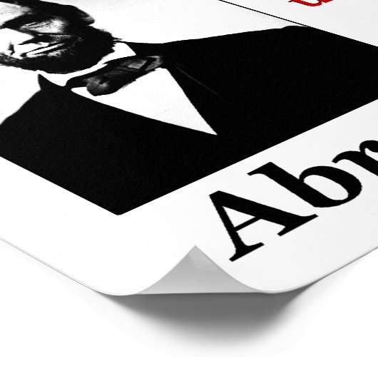 Abraham Lincoln: Saboteurs sollte.. Poster (Ecke)