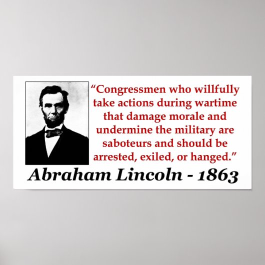 Abraham Lincoln: Saboteurs sollte.. Poster (Vorne)