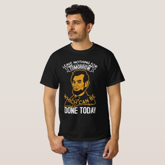 Abraham Lincoln Shirt (Vorne ganz)