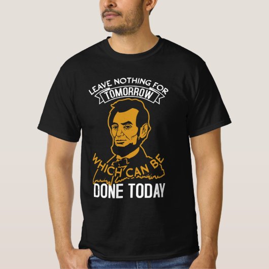 Abraham Lincoln Shirt (Vorderseite)