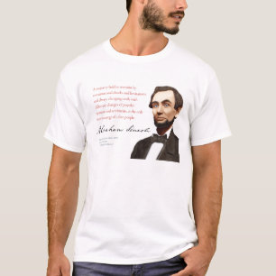 Abraham Lincoln Shirt #4 "Eine eingeschränkte Mehr