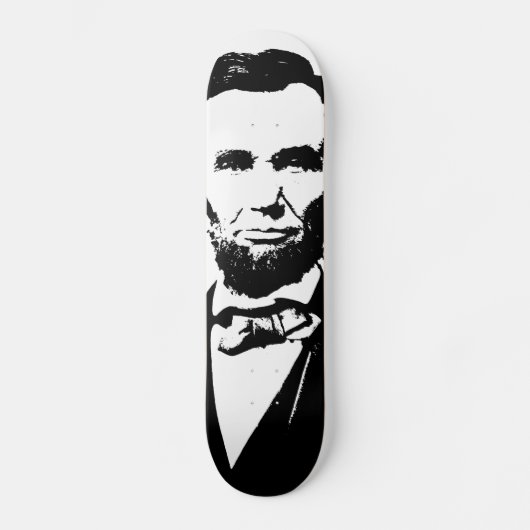 Abraham Lincoln Skateboard (Vorderseite)