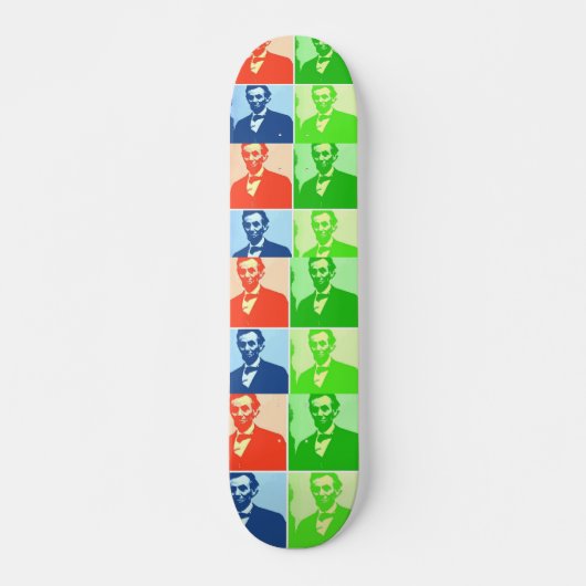 Abraham Lincoln Skateboard (Vorne)