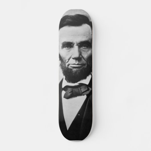 Abraham Lincoln Skateboard (Vorderseite)