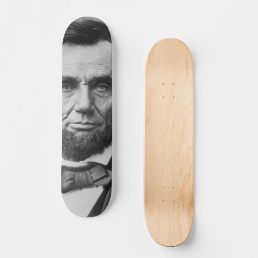 Abraham Lincoln Skateboard (Vorderseite)