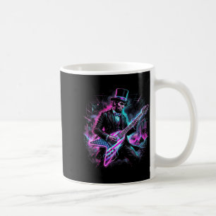 Abraham Lincoln spielt elektrische Gitarre Abe Lus Kaffeetasse