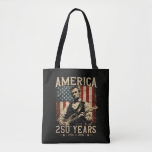 Abraham Lincoln spielt Gitarre 4. Juli Tasche