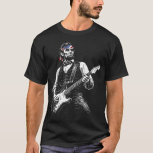 Abraham Lincoln spielt Gitarre T-Shirt