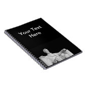 Abraham Lincoln Spiral Notebook Notizblock (Rechte Seite)