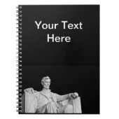 Abraham Lincoln Spiral Notebook Notizblock (Vorderseite)