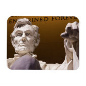 Abraham Lincoln Statue, Lincoln Memorial Magnet (Horizontal)