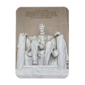 Abraham Lincoln Statue Magnet (Vertikal)