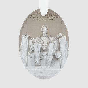 Abraham Lincoln Statue Ornament