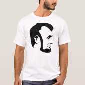 Abraham Lincoln stellen gegenüber T-Shirt (Vorderseite)