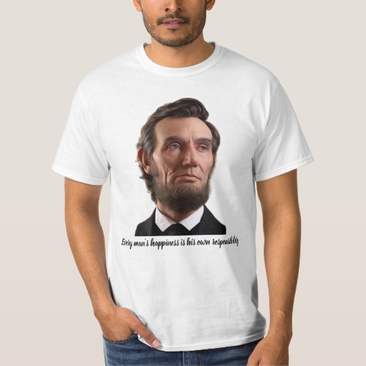 Abraham Lincoln T - Shirt (Vorderseite)