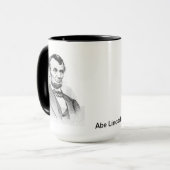 Abraham Lincoln Tasse (Vorderseite Links)