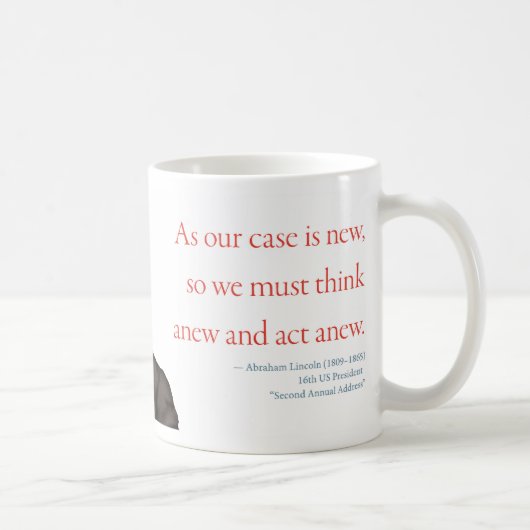 Abraham Lincoln Tasse #23 (Rechts)