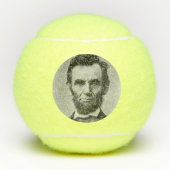Abraham Lincoln Tennisbälle (Vorderseite)