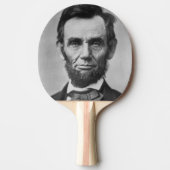 Abraham Lincoln Tischtennis Schläger (Vorderseite)