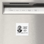 Abraham Lincoln Towering Genius Disdains Beaten Magnet (In Situ (Geschirrspüler))