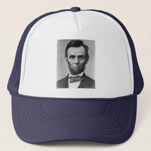 Abraham Lincoln Truckerkappe (Vorderseite)