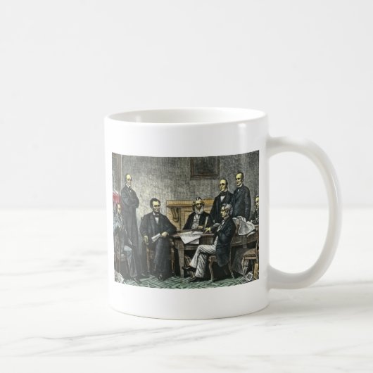 Abraham Lincoln und sein Kabinett Kaffeetasse (Rechts)