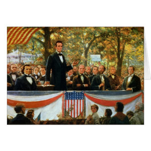 Abraham Lincoln und Stephen A. Douglas