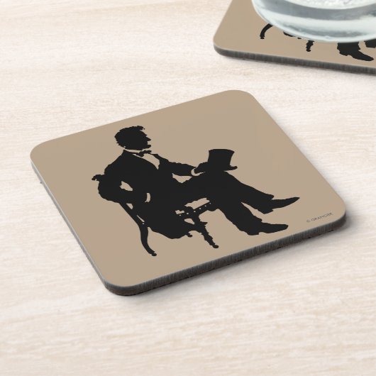 Abraham Lincoln Untersetzer (Linke Seite)