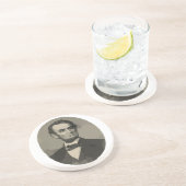 Abraham Lincoln Untersetzer (Seite)