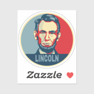 Abraham Lincoln US Präsident Hope Style Aufkleber