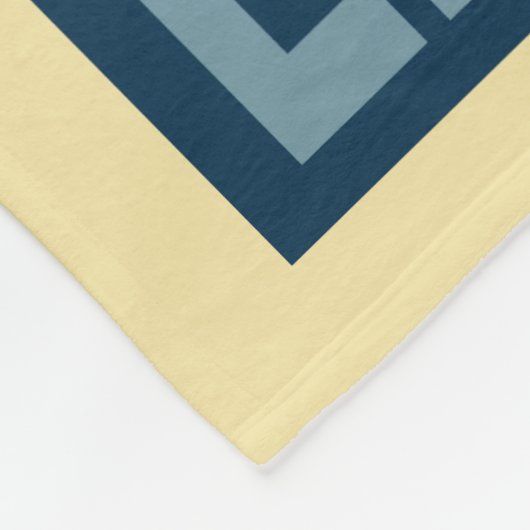 Abraham Lincoln US Präsident Hope Style Fleecedecke (Ecke)