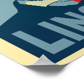 Abraham Lincoln US Präsident Hope Style Poster (Ecke)