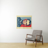 Abraham Lincoln US Präsident Hope Style Wandteppich (Beispiel (Horizontal))