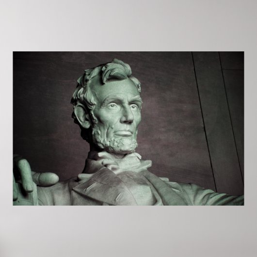 Abraham Lincoln USA Foto Wall Poster (Vorne)