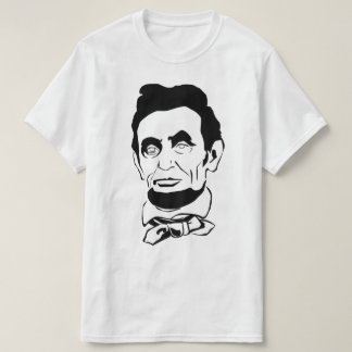 Abraham Lincoln-vektorsiebdruck T-Shirt