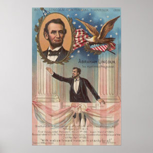 Abraham Lincoln Vintage Poster