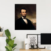 Abraham Lincoln von George H Story Poster (Heimbüro)