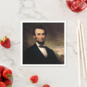 Abraham Lincoln von George H Story Serviette (Beispiel)