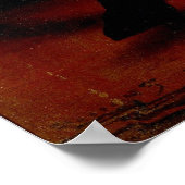 Abraham Lincoln von George Peter Alexander Healy Poster (Ecke)